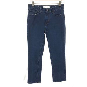 Womens Size 10 Levi's Mid Rise Indigo Skinny Jeans